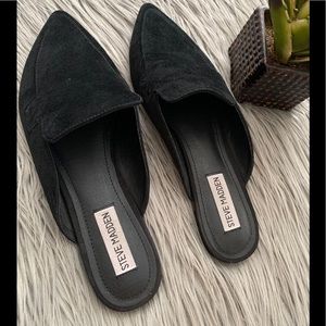 Steve Madden Black Flats Size 8.5